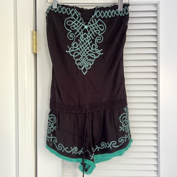 Bundle 3 Poupette St. Barth items: two dresses and one romper size 2 - Picture 5 of 6